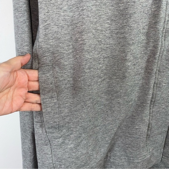 Lululemon Belle Wrap Cardigan Jacket Gray Stretch French Terry Active Yoga Sz 4 - Picture 6 of 13